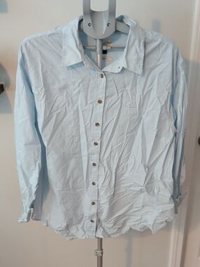 Light Blue Button-Up Shirt